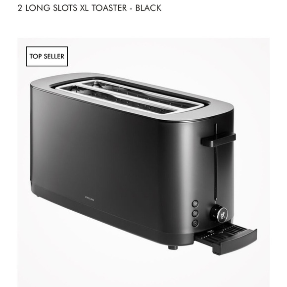 ZWILLING J.A. Henckels Other - BNIB Zwilling 2-Slot XL Black Toaster
